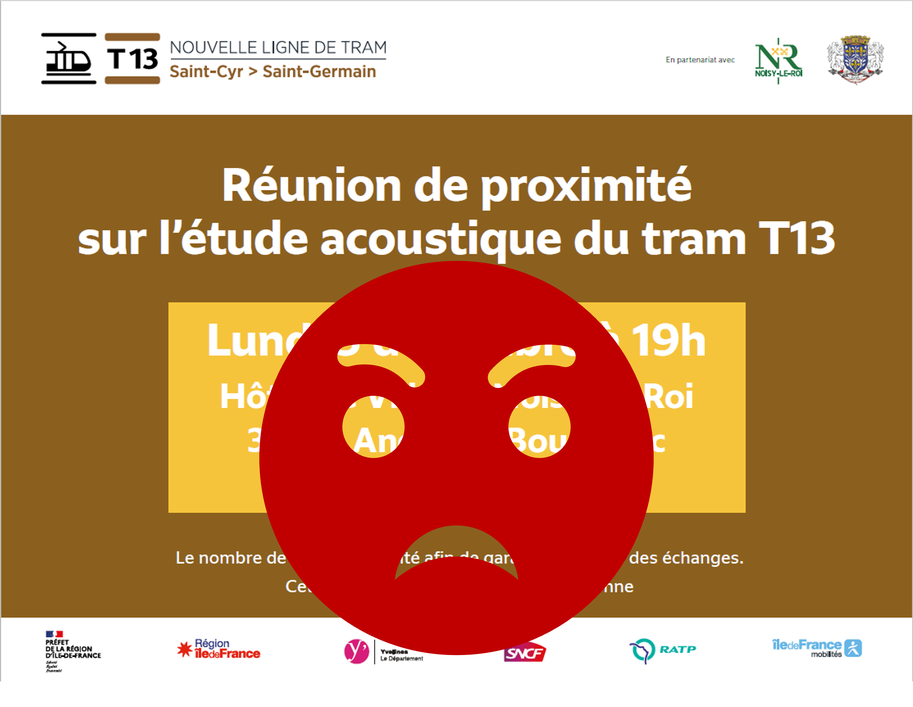 Réunion IDFM nuisances sonores du T13